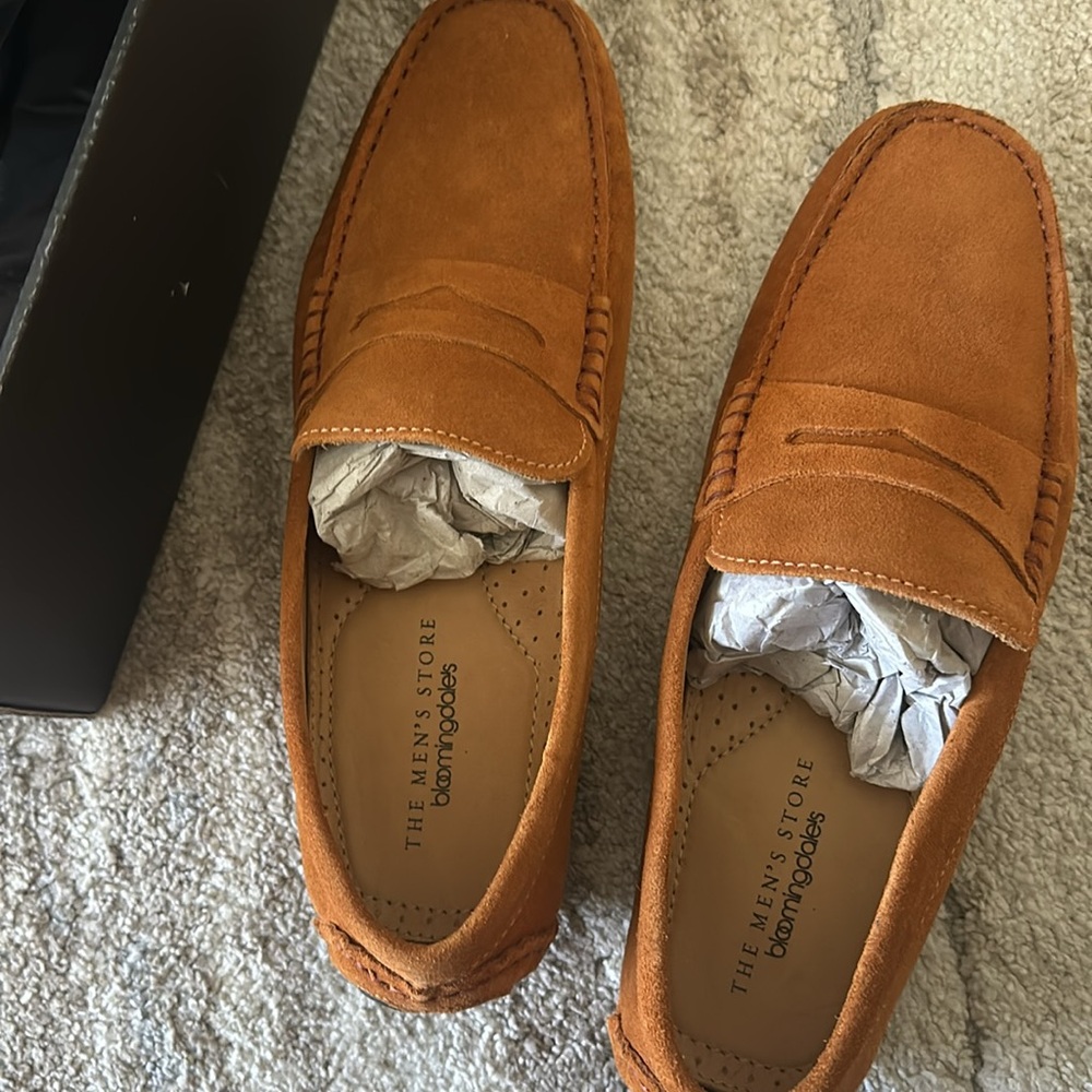 Bloomingdale's Marigold Penny Driver Shoes